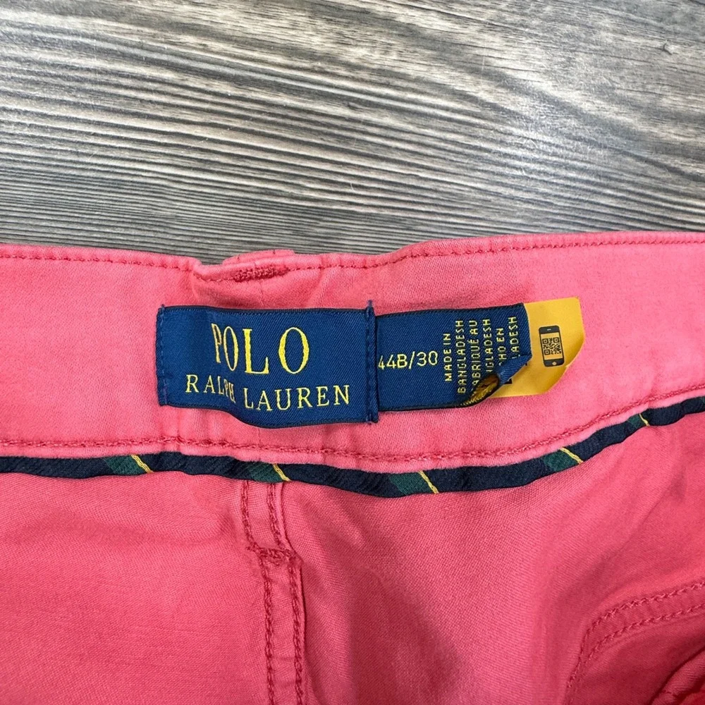 Polo Ralph Lauren Mens 44x30 Varick Slim Straight Pants Red Stretch NWT‎